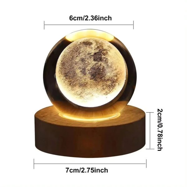 3D Crystal Ball Lamp - Image 5