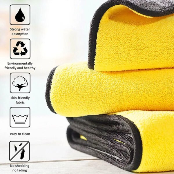 5Pcs Microfiber Cleaning Towel - Image 3