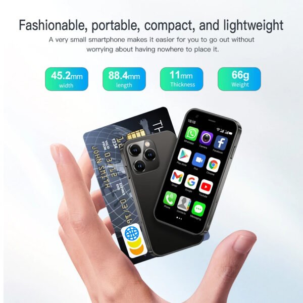SERVO 15SE Dual SIM 3G Mini Smartphone - Image 6