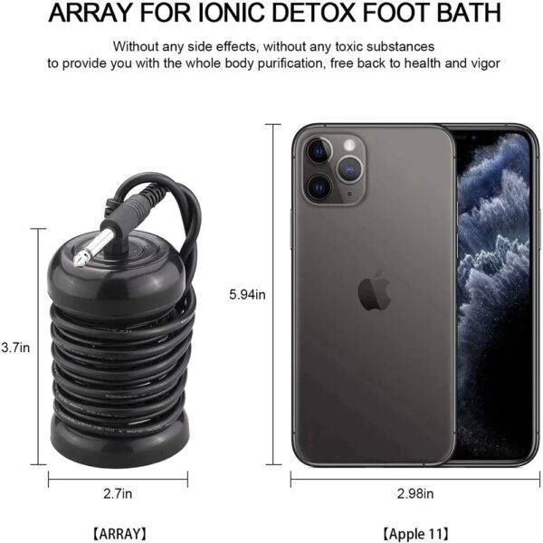 Detox Bath Massage Machine Ionic Foot Spa - Image 3