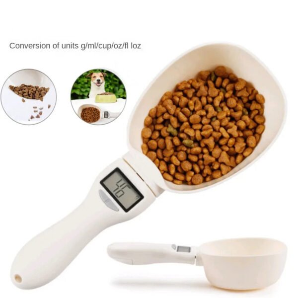 Pet Digital Food Measuring Spoon for Cats & Dogs
