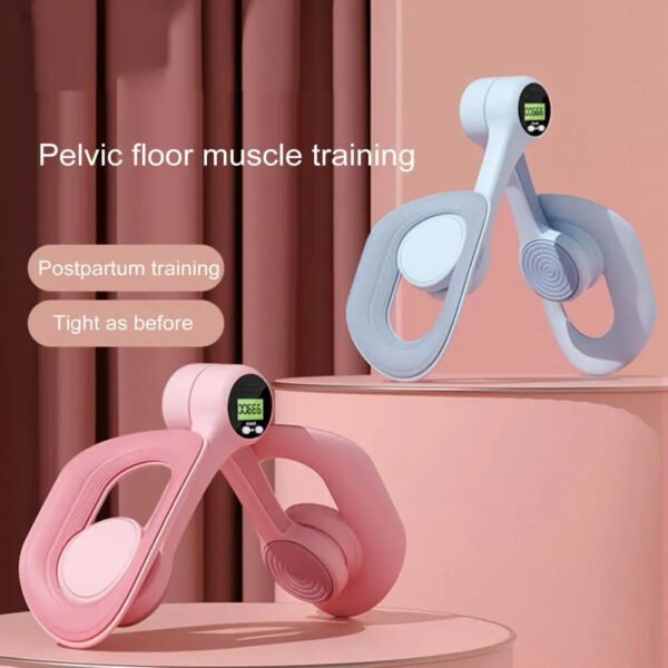 Pelvic Floor & Inner Thigh Muscle Trainer with Counter