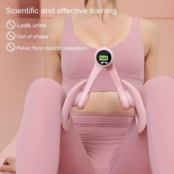 Pelvic Floor & Inner Thigh Muscle Trainer with Counter - Image 2