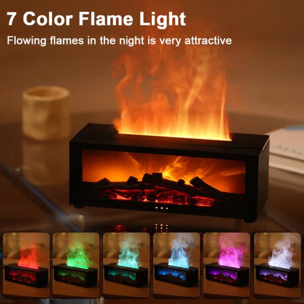 Aroma Flame Essential Oil Diffuser Air Humidifier - Image 3