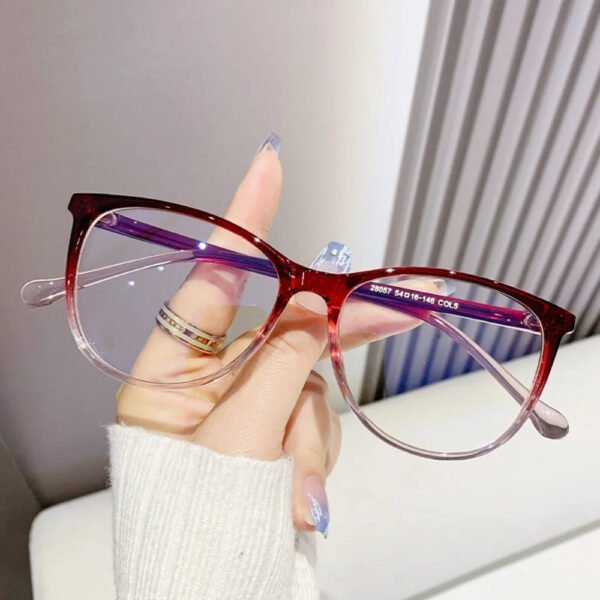 New Transparent Anti Blue Light Glasses for Women - Image 3
