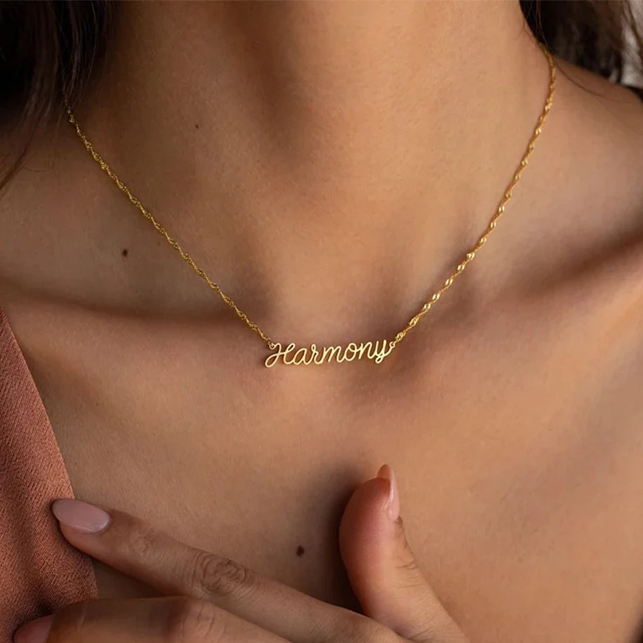 Personalized Name Necklace for Women