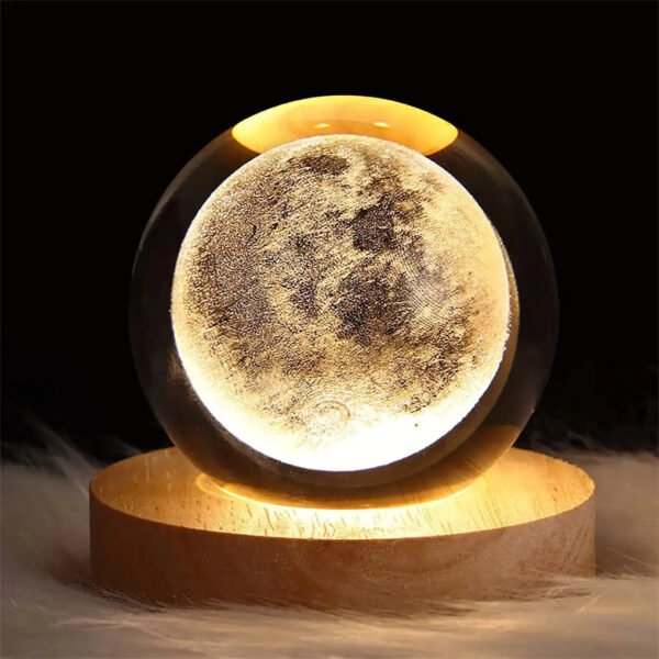 3D Crystal Ball Lamp - Image 2
