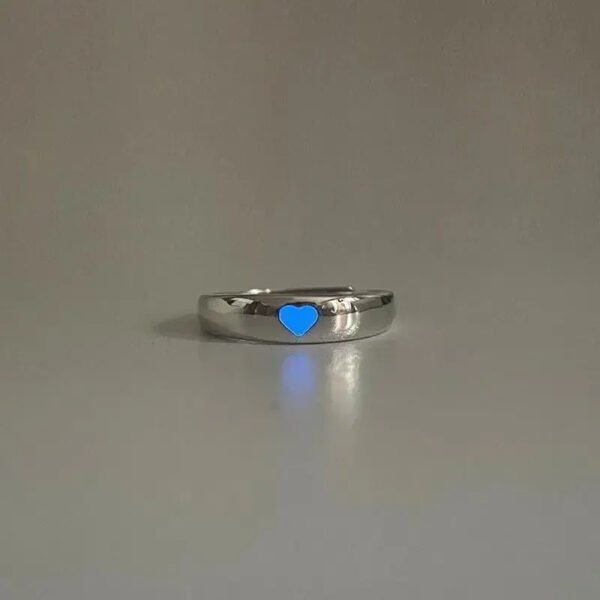 Blue/Pink Luminous Ring For Couple Gift - Image 6
