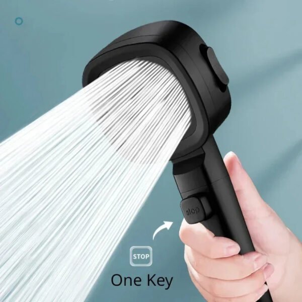 Adjustable High Pressure Shower Head - Image 2