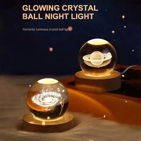 3D Crystal Ball Lamp - Image 3