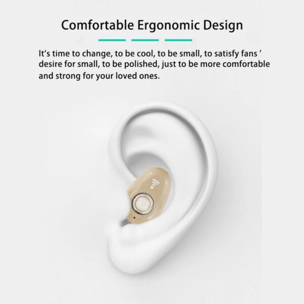 Mini Invisible Ture Wireless Earphone - Image 5